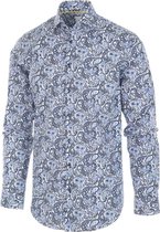 Overhemd Print Blauw (1260.92)