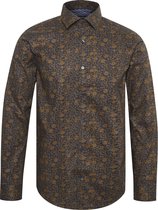 Overhemd Trostol Print Bloemen Rust Brown (30204981 - 191235)