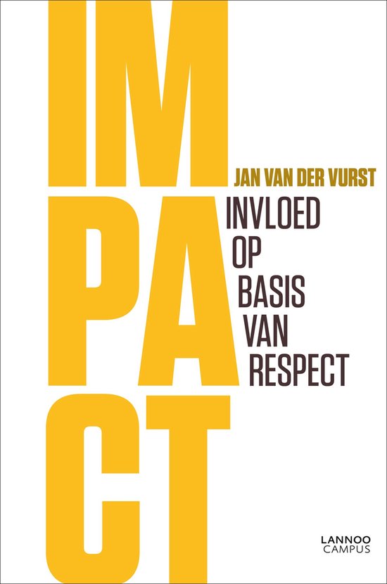 Cover van het boek 'Impact' van Jan van der Vurst