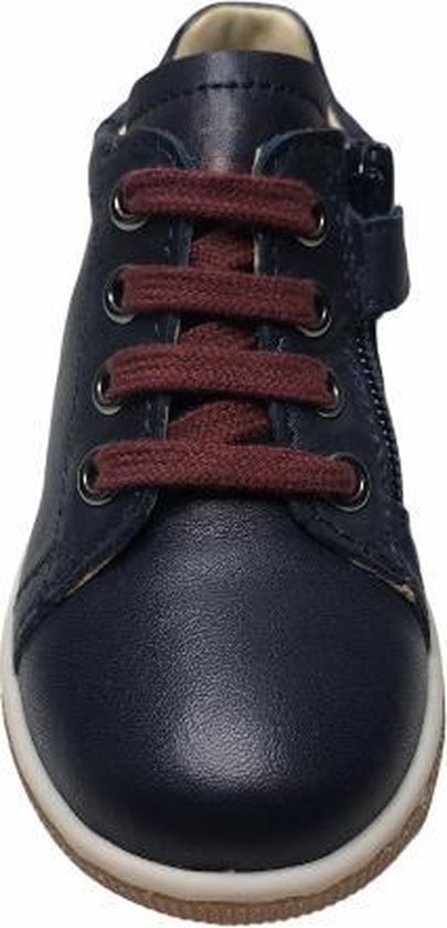 Baskets lacées à glissière Falcotto Antares navy bordo taille 20