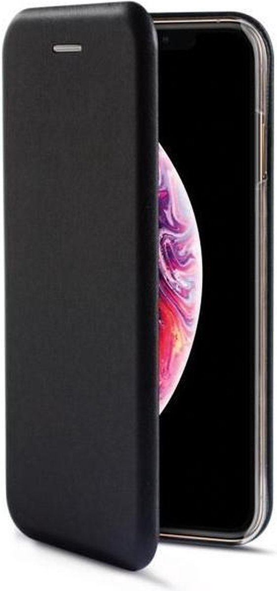 Franje onderzeeër schreeuw Apple iPhone Xs Max hoesje zwart - Premium Book Case iPhone Xs Max hoesje  met ruimte... | bol.com