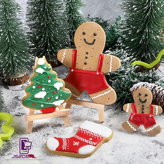 Onophoudelijk verbannen voor het geval dat Koekjes Uitstekers RVS - 6-delige Set Winter / Kerst - Koekjes Vormen -  Cookie cutter... | bol.com
