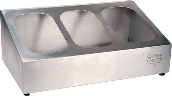 Conteneur à couverts Ctprof Gn 3gn 55x32x20 pour Couverts