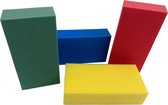 Spelblok Foam | Foam bouwblokken | Plastazote blokken | Waterblokken |set van 10 stuks