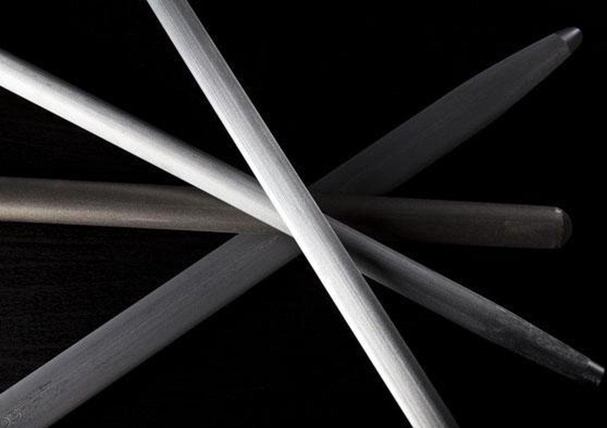 zwilling aanzetstaal 230 mm kunststof greep zwart zwilling aanzetstaal 230 mm kunststof greep zwart