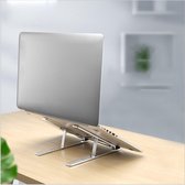 Universele Verstelbare Opvouwbare Stand Laptops tot 18 Inch Zilver