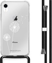 iMoshion Design hoesje met koord voor de iPhone Xr - Paardenbloem - Wit