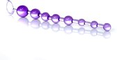 Anale Kettting - Jelly Anal - 10 Beads Paars