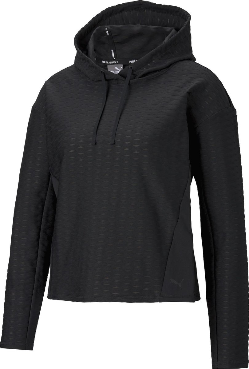 PUMA Train Flawless Pullover Hoodie Sporttrui Vrouwen Zwart