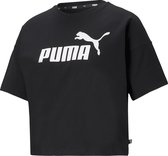 PUMA ESS Cropped Logo Tee T-Shirt Vrouwen - Maat L