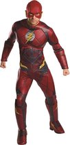 Rubie's Kostuum Flash Justice League Deluxe Heren Rood Maat Xl