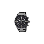 Citizen  Horloge - Citizen heren horloge - Zwart - diameter 44 mm - kleur gecoat roestvrij staal