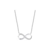 Favs Dames ketting 925 sterling zilver 13 Zirconia One Size 87214931