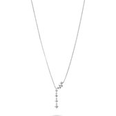 FAVS. dames Ketting925 sterling zilver zirconia 2 One Size 87957268