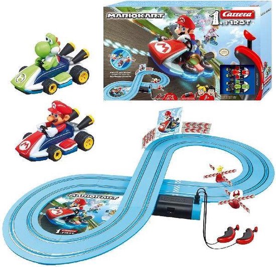 Uitputten impliciet Beperkingen Carrera Racebaan - Mario Kart Speelgoed (2.4 meter) | Speelgoed voor  kinderen |... | bol.com