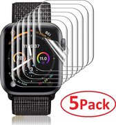 Screenprotector Geschikt Voor Apple Watch Series 4/5/6/SE 44 mm - iWatch Screen Protector Ultradun - Crystal Clear Scherm Display Beschermer Beschermfolie - Soft Film Schermbescher