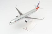 Herpa Airbus vliegtuig A321neo American Airlines schaal 1:200 lengte 18cm