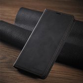 BukkitBow - Leather Case - Kunstleer - Card Case - Hoesje voor iPhone 12 Mini – Zwart