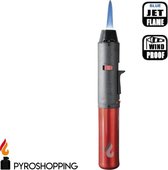 Pyroshopping Pyrotorch C6R Turbo Flame – Rood