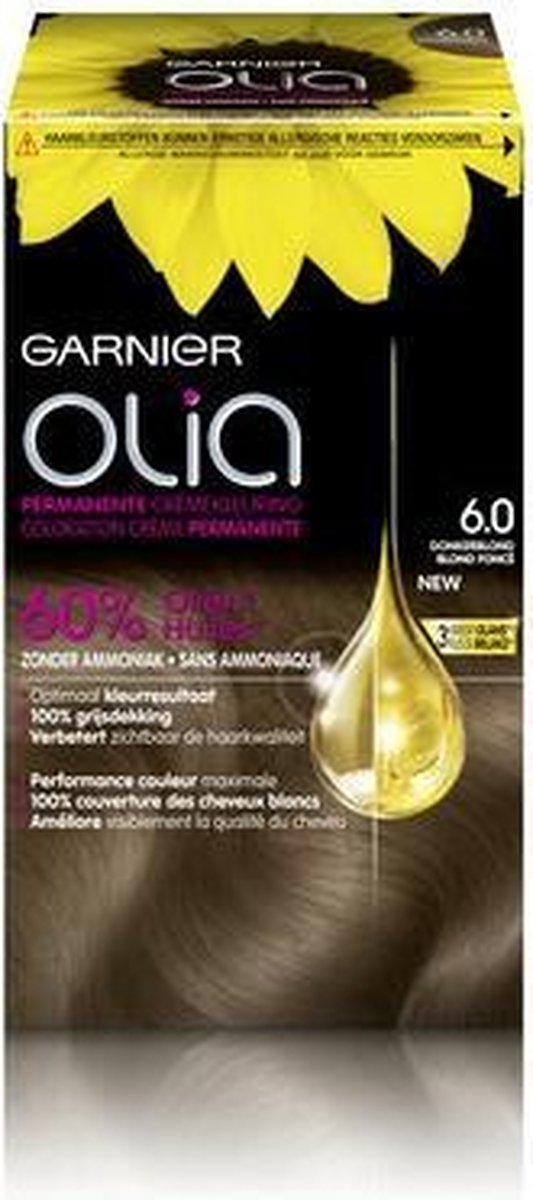 6x Garnier Olia 6.0 - Lichtbruin