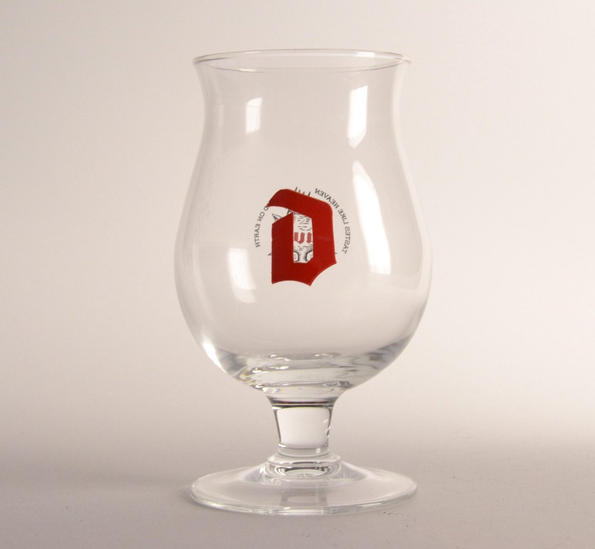 Duvel Bierglas - 33cl - Origineel glas van de brouwerij - Glas op voet - Nieuw