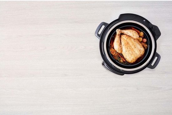 Instant Pot Duo Crisp 7,6L multicooker met airfryer - Snelkoken, sauteren, stomen, slow cook, sous vide, warmhouden, air fry, roosteren, bakken, braden en dehydrateren.