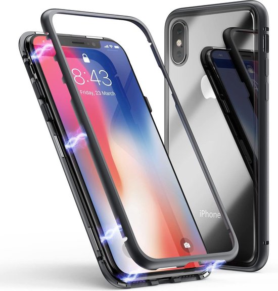 Vrijwel vervoer NieuwZeeland iPhone 11 magnetisch hoesje case ZWART - Glazen Achterkant ter bescherming  -... | bol.com