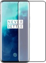 Tempered Glass Curved OnePlus 7T Pro Zwart (Half Glue)