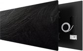 Hoog rendement infrarood stralingspaneel 625 Watt 40x150 cm Slate Stone stone art, Welltherm