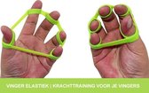 Vinger elastiek - Fitness - Kracht & hersteltraining - Geel - 3KG