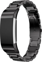 Fitbit Charge 2 stalen band - zwart