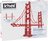 3D puzzel Golden Gate Bridge