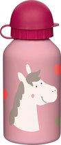 Sigikid rvs drinkfles TierOnTour Pony - 350 ml