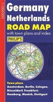 Philip's Germany and Netherlands Road Map