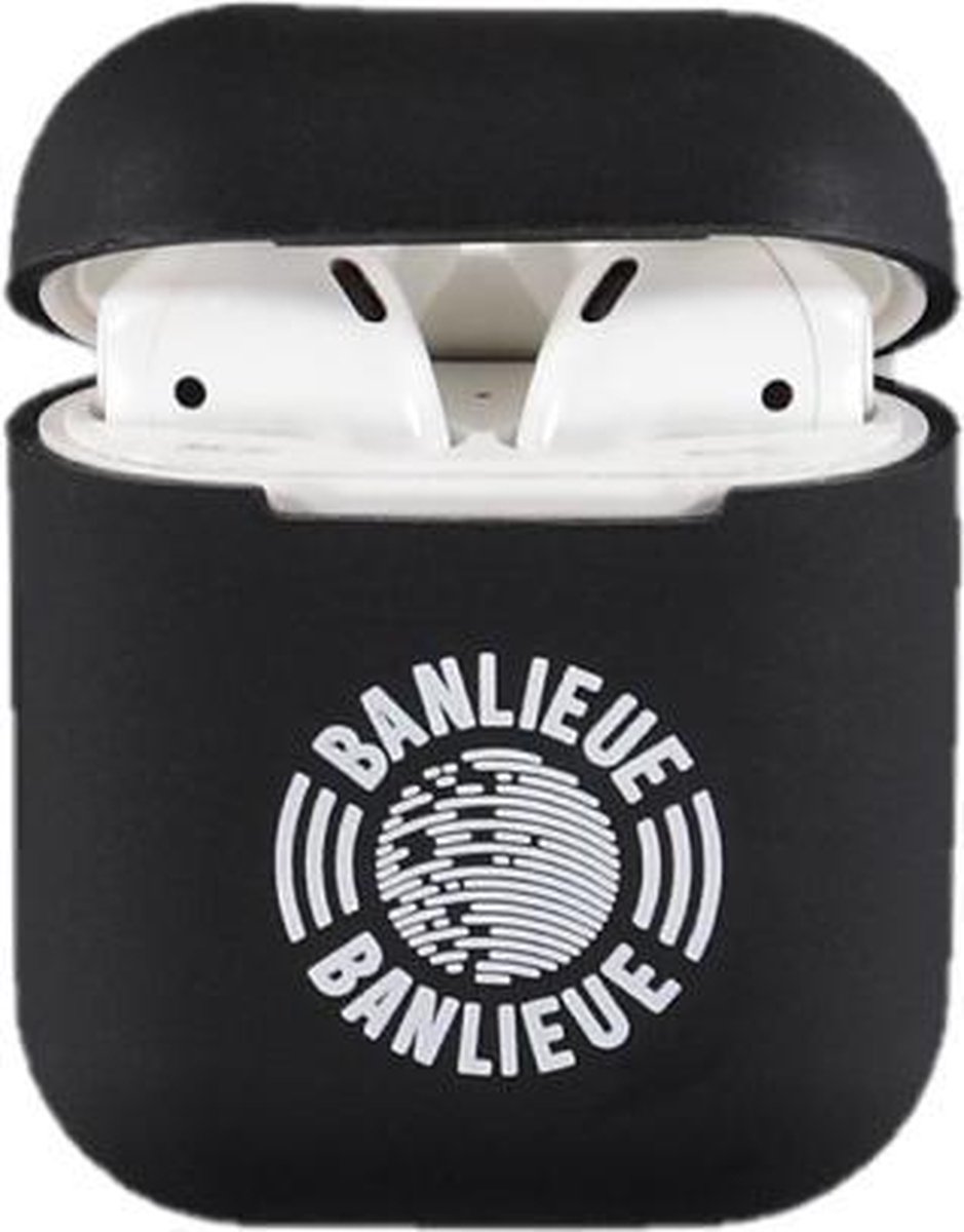 Banlieue Airpods Silicone Case Cover - Hoesje Airpods Case - Bescherming voor Airpods - Hoesje Voor Apple Airpods 1/2 - Silicone - Airpods Hoesje - Clan de Banlieue