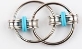 Fidget Sleutelhanger | Friemel Gadget | Fidget Speelgoed | Anti Stress | Stress Ring | Friemel Ring | Fidget Keychain | Geel