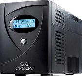 CertaUPS C60-2000VA UPS Line-Interactive - Betrouwbare Noodstroomvoorziening voor Thuis en Kantoor