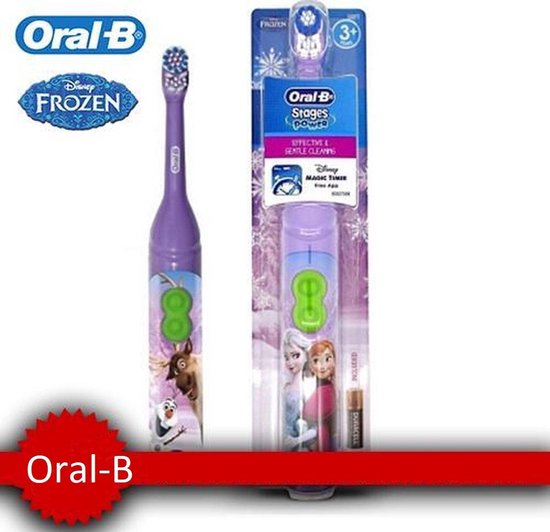 Oral B Elektrische Tandenborstel Stages Disney Frozen - Batterij +  Luizenzak | bol.com