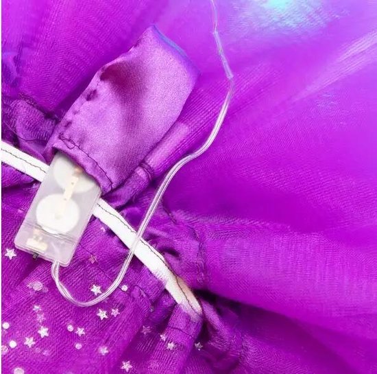 Tutu, jupon adulte avec des lumières colorées, rouge