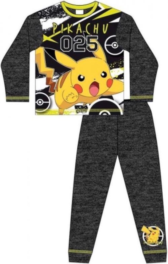 lettergreep In dienst nemen Legacy Pokémon pyjama Pikachu 025 maat 134/140 | bol.com