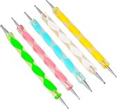 Stylos compte-gouttes "Multiplaza" 5 pièces - Dotting tools - ongles
