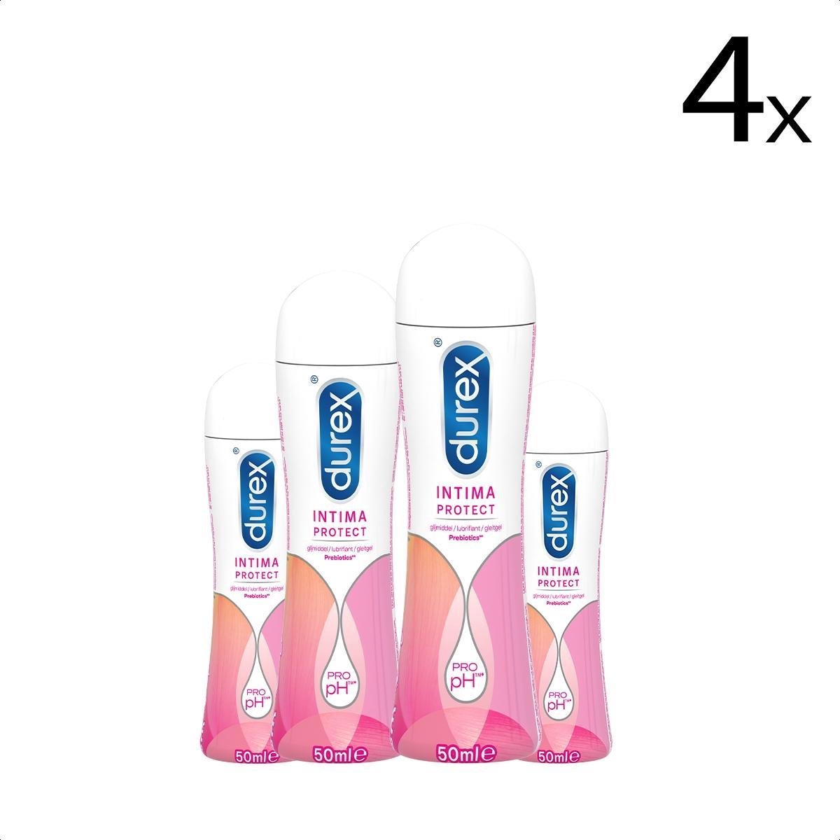 Goedkoopste Durex Intimate Protect Prebiotic Glijmiddel 2in1 x4
