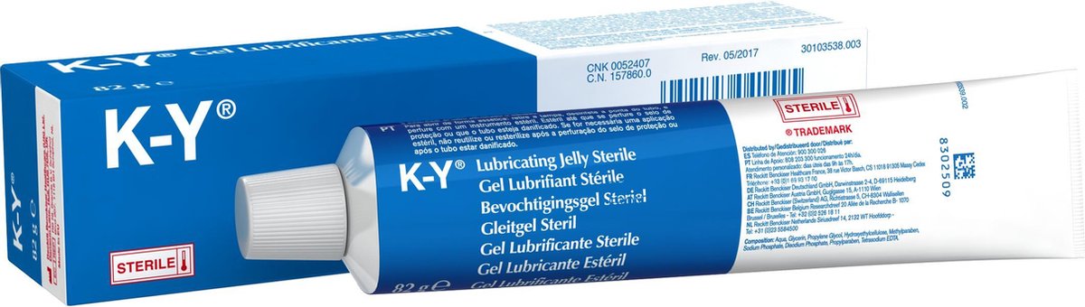Goedkoopste K-Y Bevochtigingsgel Steriel Glijmiddel - 82ml x2