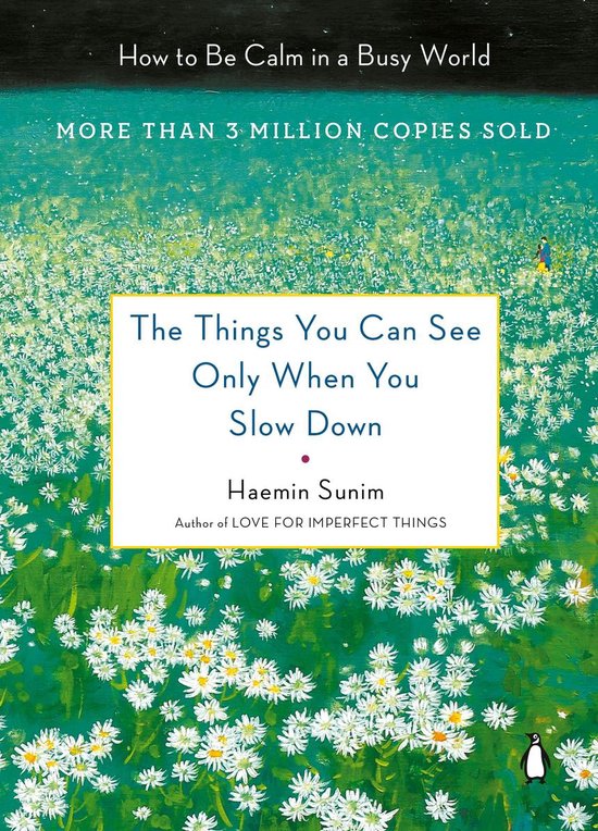 Boek cover The Things You Can See Only When You Slow Down van Haemin Sunim (Hardcover)