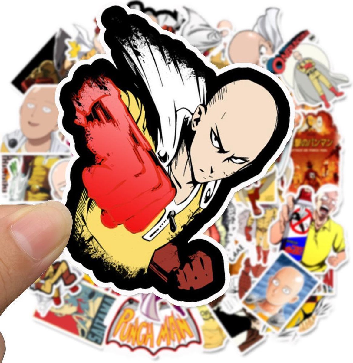 One punch man sticker deals