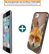 Fooniq Telefoonhoesje - Back Cover - Geschikt Voor Apple IPhone 8 - Geel