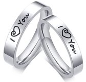 Jonline Prachtige Ringen voor hem en haar | Trouwringen | Vriendschapsringen | Love You | Damesring