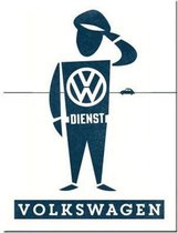 Volkswagen Dienst Magneet