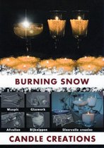 Burning Snow Kaars  ( sneeuw)    OP=OP