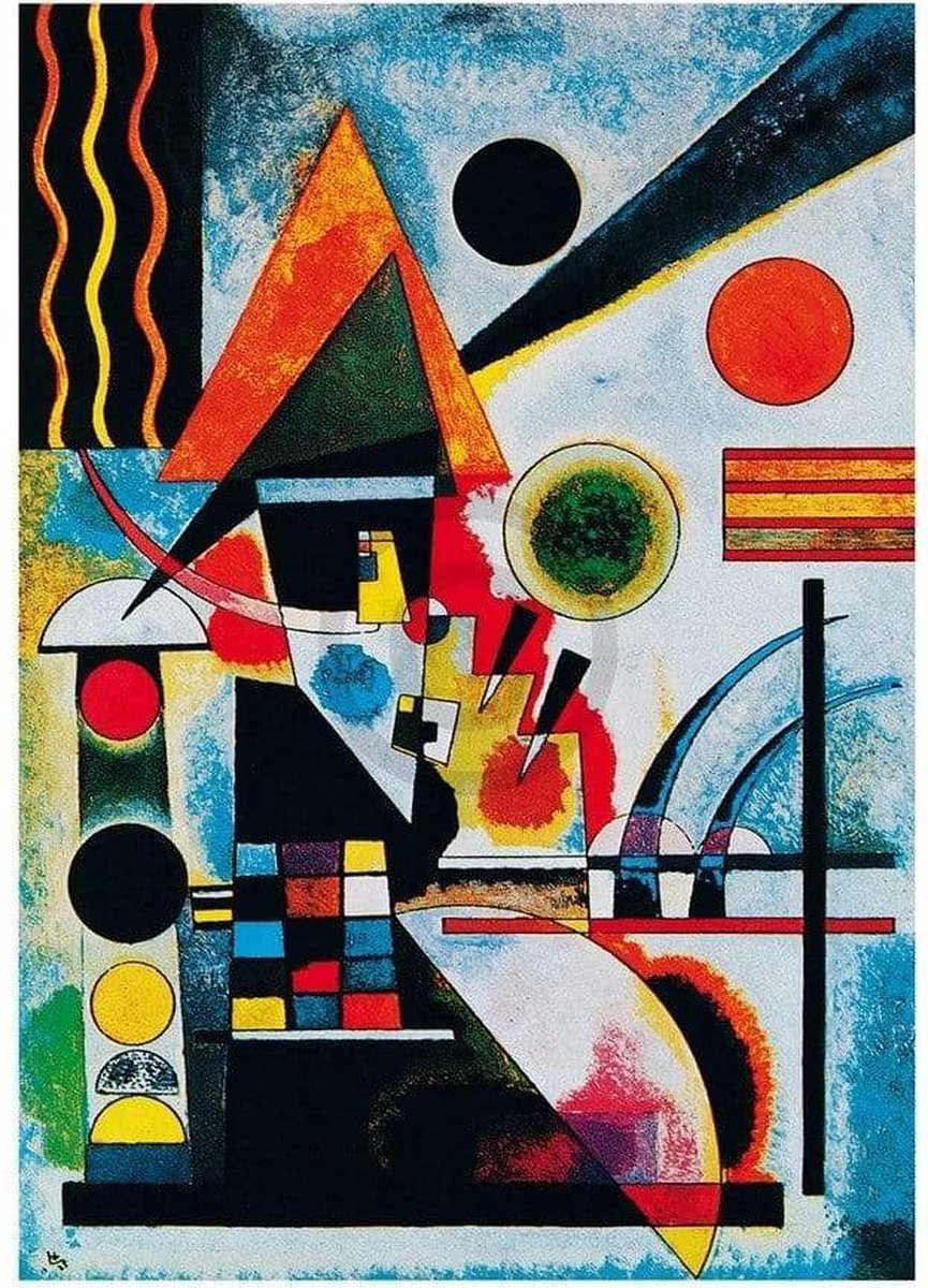 PGM Kunstdruk Wassily Kandinsky - Balancement, 1925 40x50cm Divers